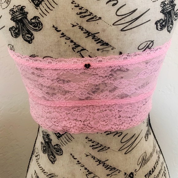Victoria’s Secret Pink Sequined Bandeau (A-5) - Picture 3 of 4